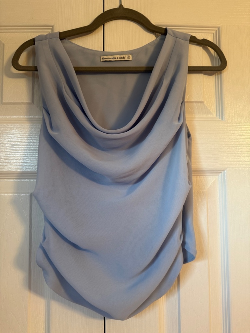 Abercrombie & Fitch Cowl Neck Sleeveless Top